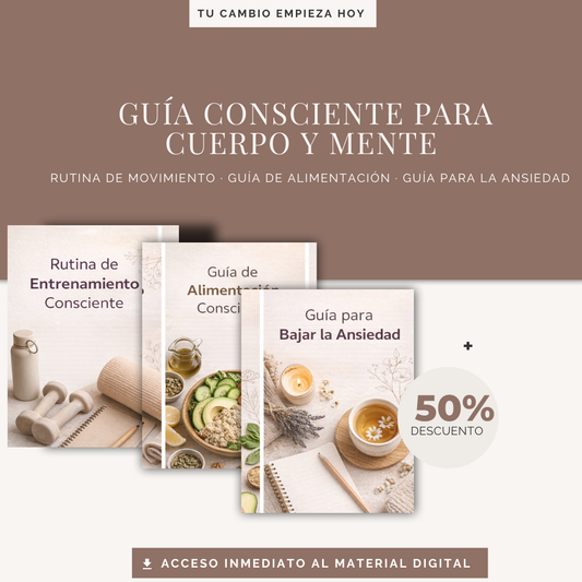 💪 PREMIUM – Guía alimentación + Guía de entrenamiento + Acompañamiento Personalizado🫂